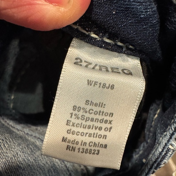 Shyanne Bootcut Jeans Floral Back Pocket | Size 27 - Picture 6 of 6